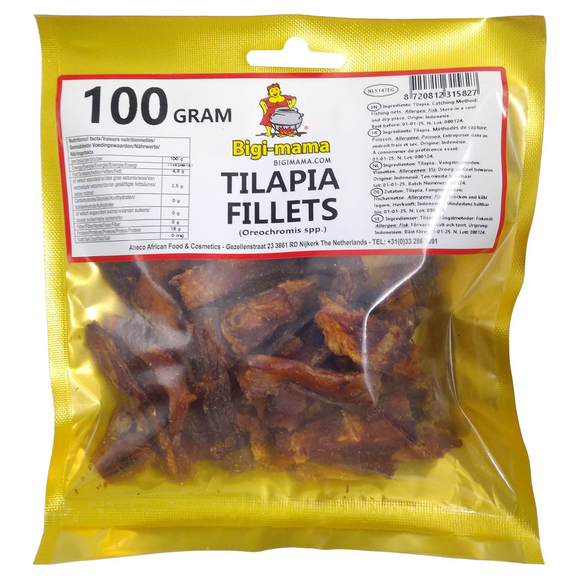 Tilapia Fellets smoked